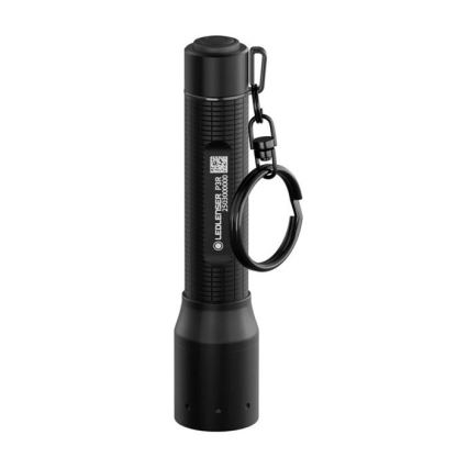 Ledlenser P3R - Lampe de poche LED rechargeable à intensité variable, 1× AAA, 300 mAh, IP54, 130 lm, autonomie jusqu'à 8 h, noir