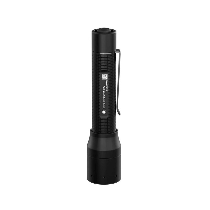 Ledlenser P5 - Torcia dimmerabile a LED/1xAA IP54 200 lm 8 h nera