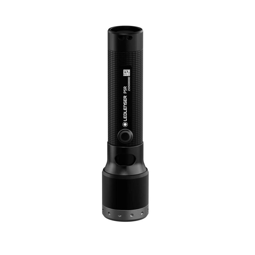 Ledlenser P5R - Lampe torche LED rechargeable à intensité réglable LED/1xAA/700 mAh IP68 750 lm 20 h noire