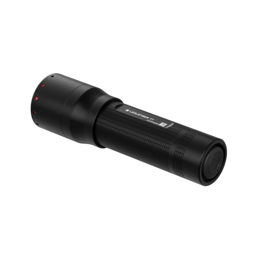 Ledlenser P7 - Torcia LED dimmerabile, 4x AAA, IP54, 450 lm, 25 ore, nera