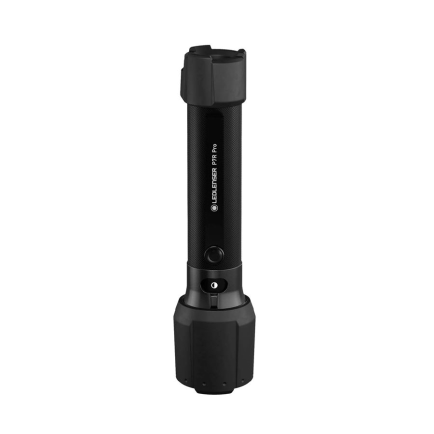 Ledlenser P7R PRO - dimmbare, wiederaufladbare LED-Taschenlampe, LED/4600 mAh, IP68, 2000 lm, 60 h, schwarz
