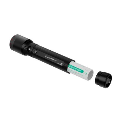 Ledlenser P7R - Torcia ricaricabile a LED dimmerabile LED/4600 mAh IP68 2000 lm 80 h nera