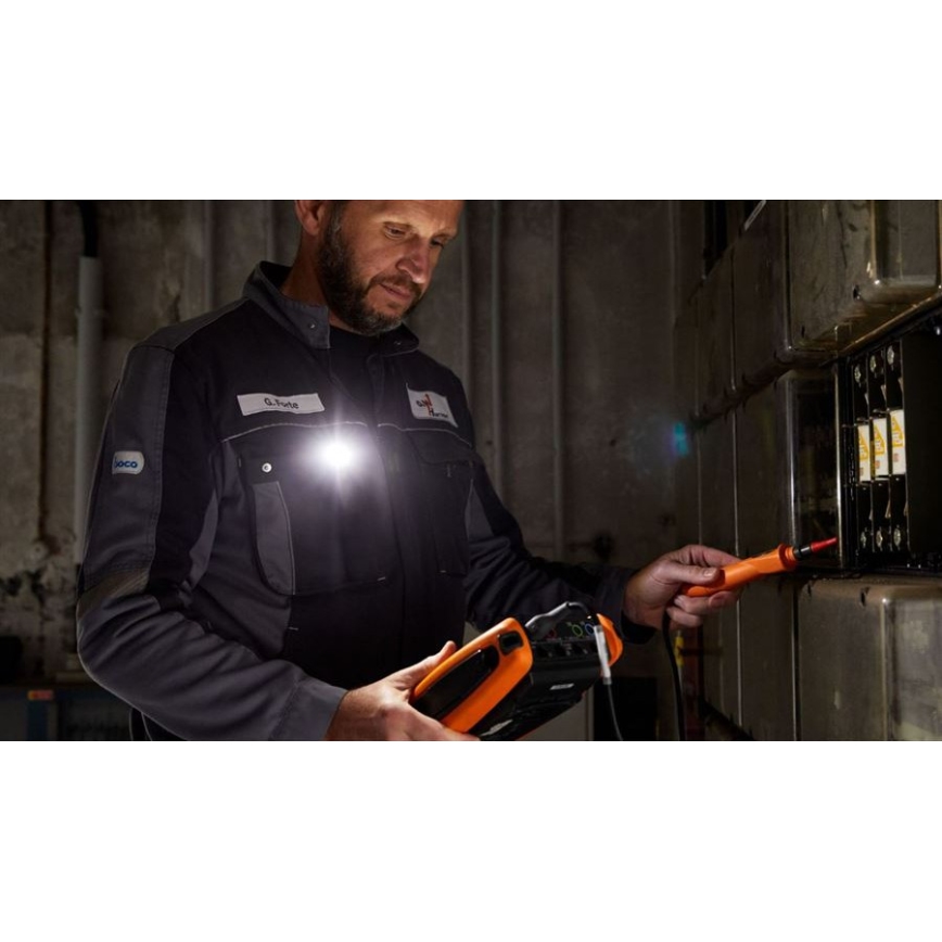 Ledlenser W1R - dimmbare, wiederaufladbare Arbeitsleuchte mit Clip LED/740 mAh IP54 220 lm