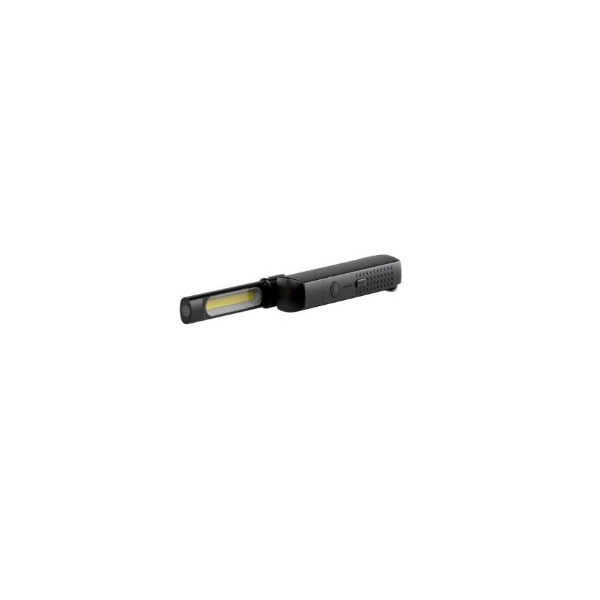 Ledlenser W6R - Torcia da lavoro ricaricabile dimmerabile a LED, batteria 2500 mAh, IP54, 500 lm, 10 h