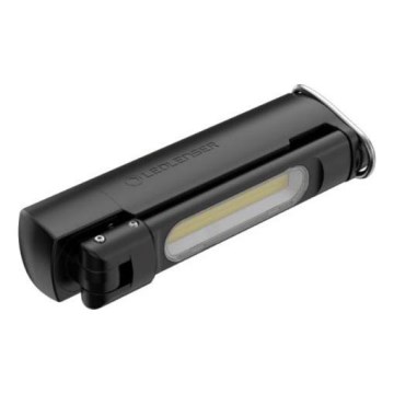 Ledlenser W6R - Torcia da lavoro ricaricabile dimmerabile a LED, batteria 2500 mAh, IP54, 500 lm, 10 h