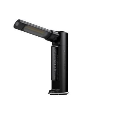 Ledlenser W7R - Torcia da lavoro ricaricabile a LED con regolazione della luminosità, 2500 mAh, IP54, 600 lm