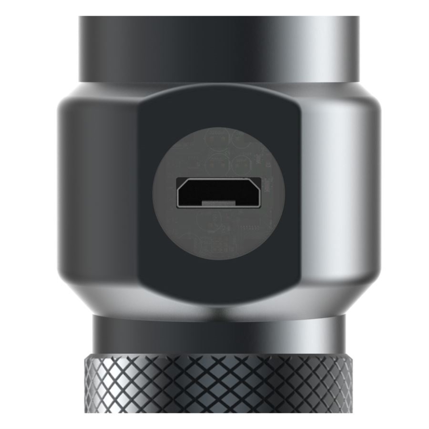 Ledlenser WORKERS FRIEND - Torcia LED ricaricabile dimmerabile, 2500 mAh, 280 lm, 80 h, nera