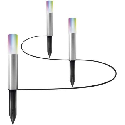 Ledvance - SET 3x LED RGBW Erweiterungsset für Außenleuchte SMART+ MINI 3xLED/3,1W/230V IP65 Wi-Fi
