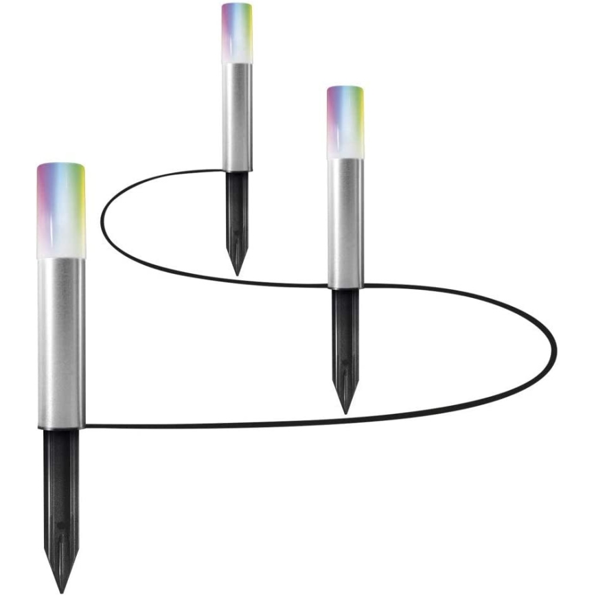 Ledvance - SET 3x LED RGBW Erweiterungsset für Außenleuchte SMART+ MINI 3xLED/3,1W/230V IP65 Wi-Fi