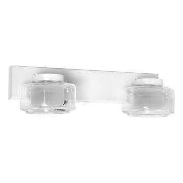Ledvance - Applique a LED da bagno ORBIS FLAME 2xLED/5,5W/230V 3000/4000K IP44 bianco
