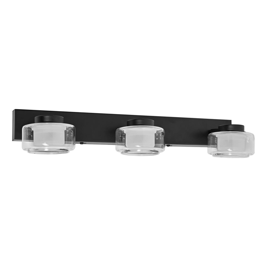 Ledvance - Applique a LED da bagno ORBIS FLAME 3xLED/5,5W/230V 3000/4000K IP44 nero