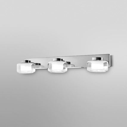 Ledvance-Applique a LED da bagno ORBIS FLAME 3xLED/5,5W/230V IP44 cromo