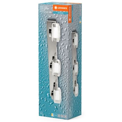 Ledvance-Applique a LED da bagno ORBIS FLAME 3xLED/5,5W/230V IP44 cromo