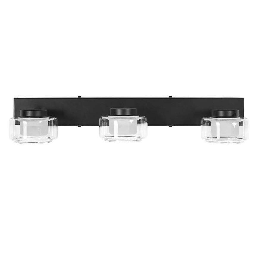Ledvance - Applique a LED da bagno ORBIS FLAME 3xLED/5,5W/230V 3000/4000K IP44 nero