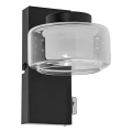 Ledvance - Applique a LED da bagno ORBIS FLAME LED/5,5W/230V 3000/4000K IP44 nero