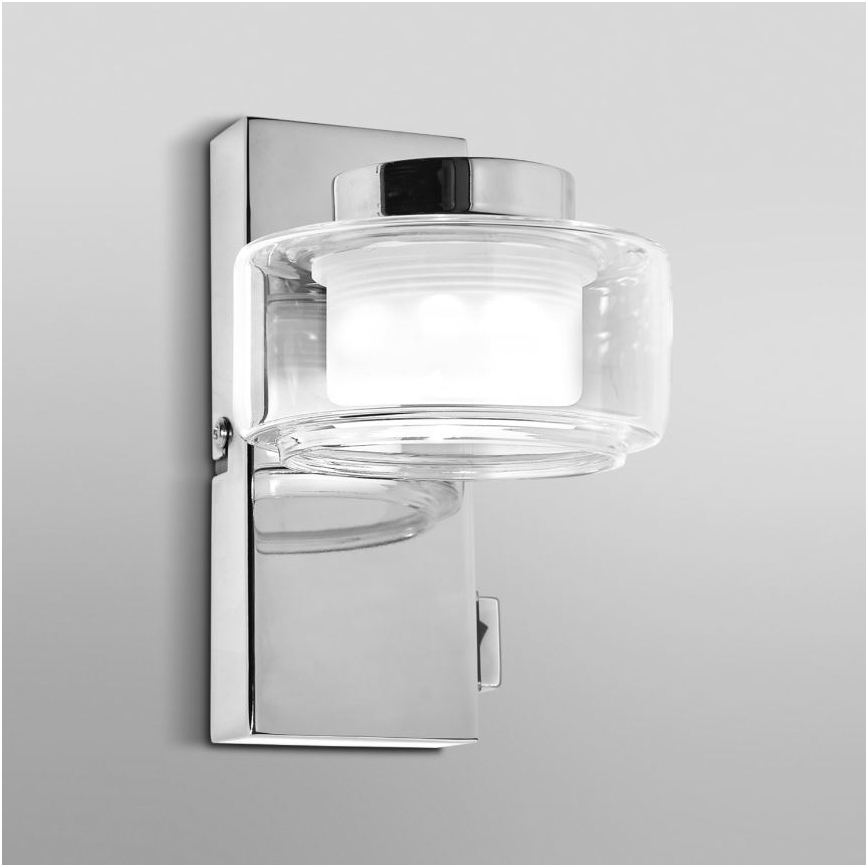 Ledvance - Applique a LED da bagno ORBIS FLAME LED/5,5W/230V 3000/4000K IP44 cromo