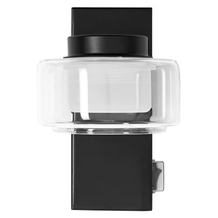 Ledvance - Applique a LED da bagno ORBIS FLAME LED/5,5W/230V 3000/4000K IP44 nero