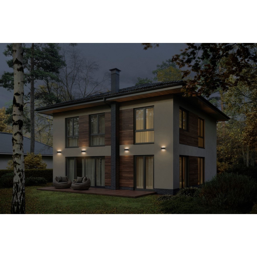 Ledvance - Applique a LED da esterno ENDURA STYLE IDRI 2xLED/6,25W/230V IP65