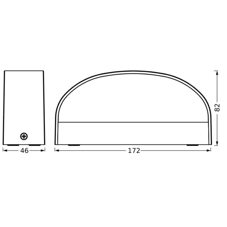 Ledvance - Applique a LED da esterno ENDURA STYLE ILAY 2xLED/3,8W/230V IP65