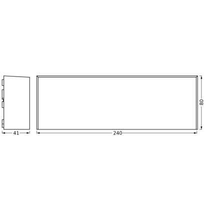 Ledvance - Applique a LED da esterno ENDURA STYLE IVO LED/6,5W/230V IP65