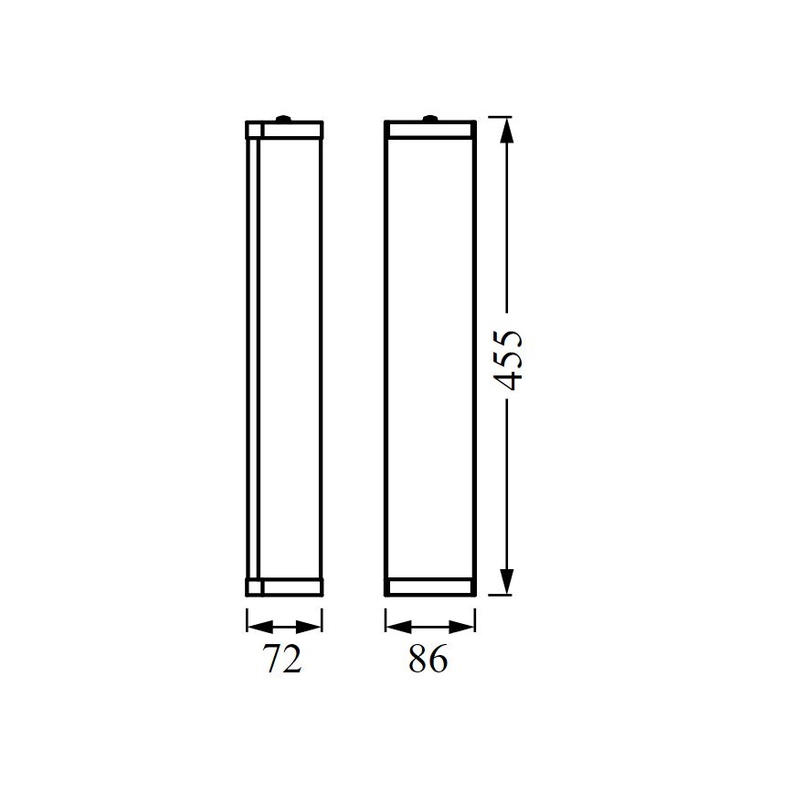 Ledvance - Applique da bagno BATHROOM CLASSIC 3xE14/12W/230V IP44