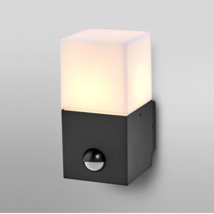 Ledvance - Applique da esterno con sensore FIGO SQUARE 1xE27/20W/230V