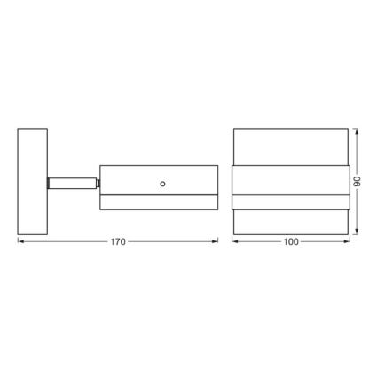 Ledvance - Applique da esterno ENDURA CLASSIC 1xGX53/12W/230V IP44