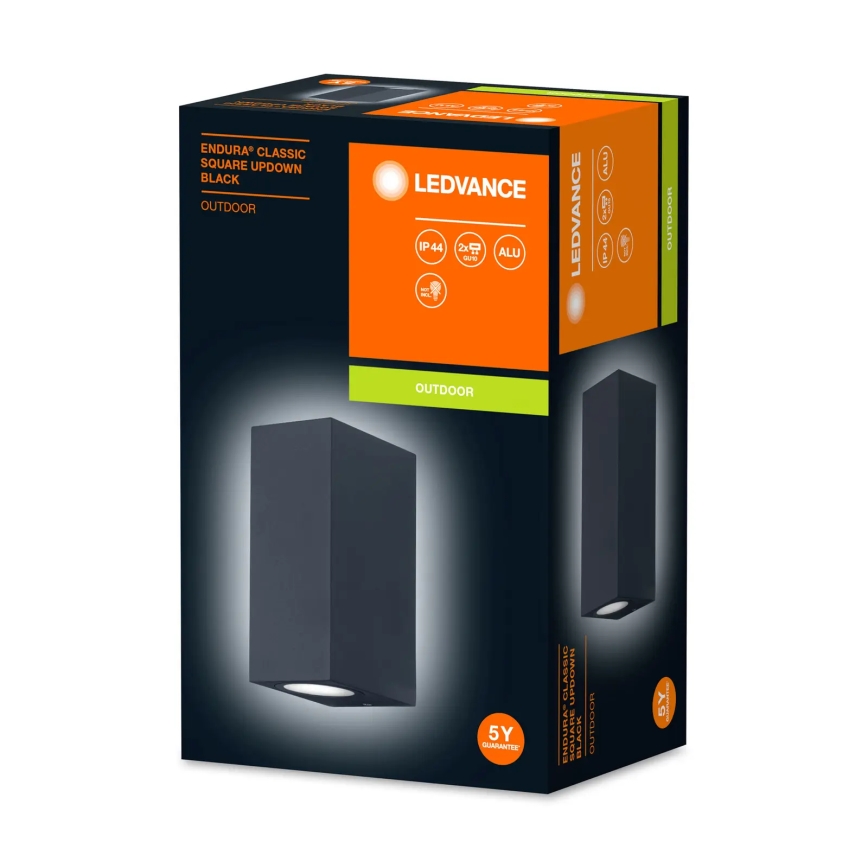 Ledvance - Applique da esterno ENDURA CLASSIC 2xGU10/35W/230V IP44