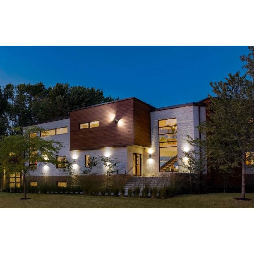 Ledvance - Applique da esterno ENDURA ROTARY 2xGU10/5W/230V IP44