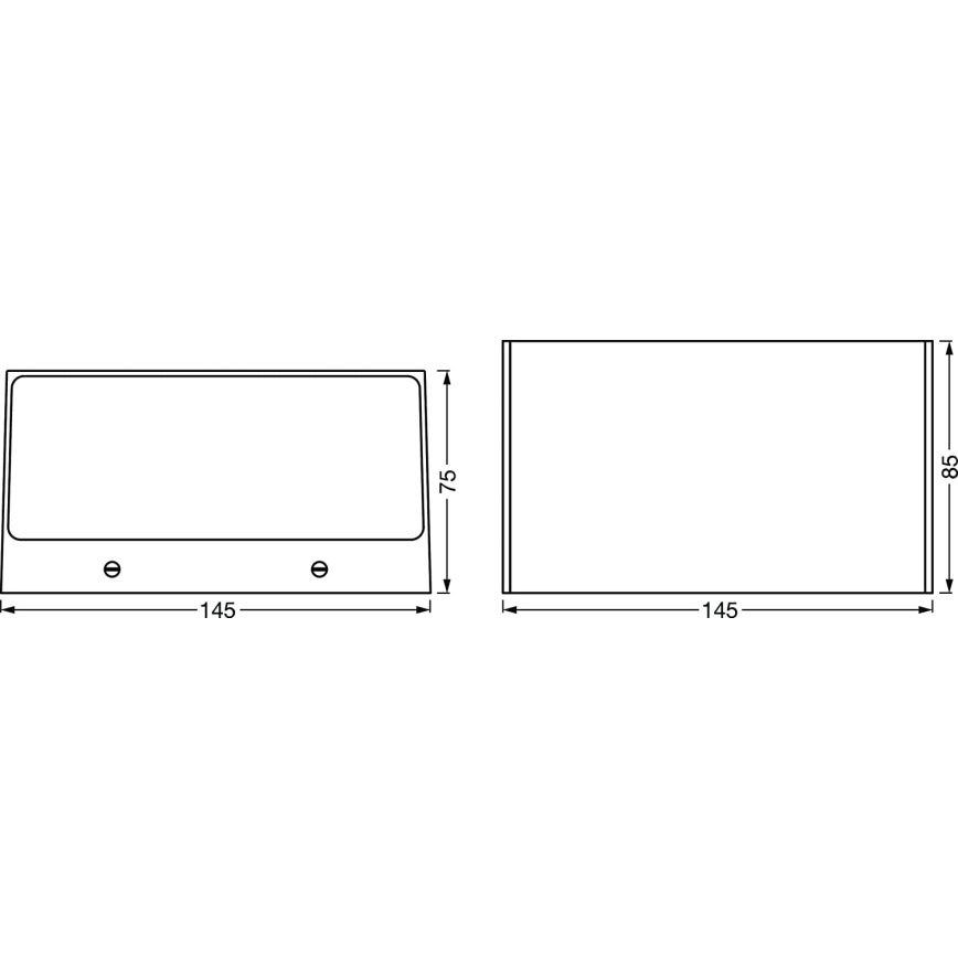 Ledvance -  Applique da esterno LED RGBW dimmerabile  SMART+ BRICK LED/14W/230V Wi-Fi IP44