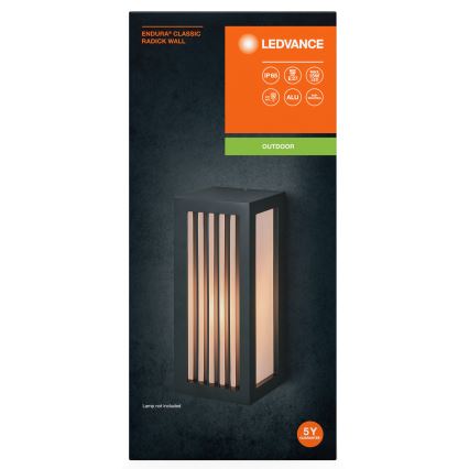 Ledvance - Applique da esterno RADICK  1xE27/18W/230V IP65