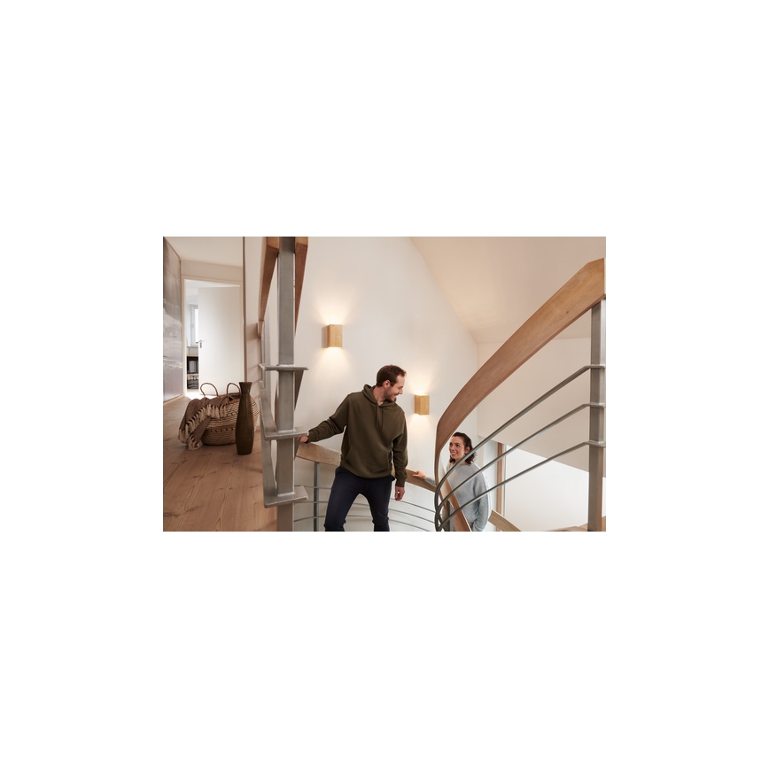 Ledvance - Applique murale à intensité variable SMART+ WOOD LED/7W/230V 3000-6500K Wi-Fi
