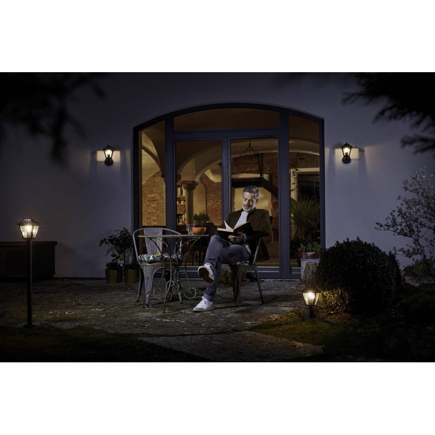 Ledvance - Applique murale d'extérieur avec détecteur ENDURA 1xE27/60W/230V IP44