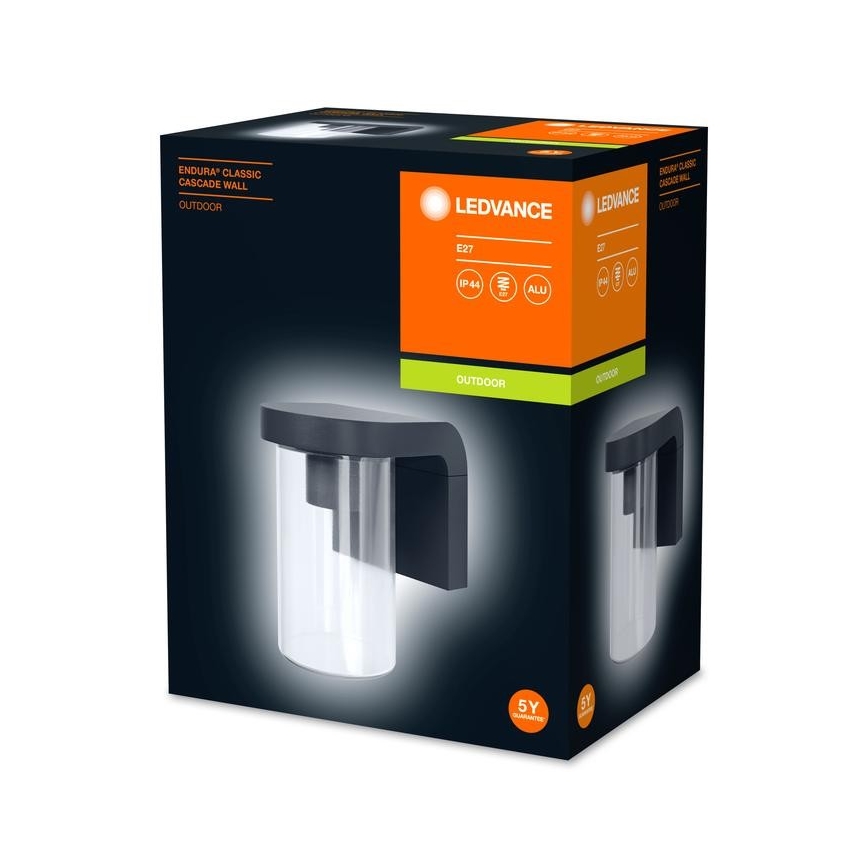 Ledvance - Applique murale d'extérieur CASCADE 1xE27/25W/230V IP44