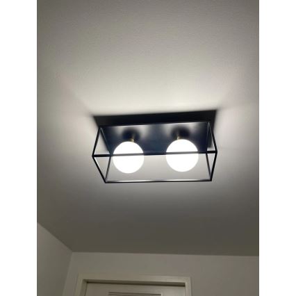 Ledvance - Applique murale d'extérieur DECOR SQUARE 2xG9/28W/230V IP44