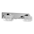 Ledvance - Applique murale salle de bain ORBIS FLAME 2xLED/5,5W/230V 3000/4000K IP44 chrome