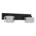 Ledvance - Applique murale salle de bain ORBIS FLAME 2xLED/5,5W/230V 3000/4000K IP44 noir