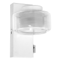 Ledvance - Applique murale salle de bain ORBIS FLAME LED/5,5W/230V 3000/4000K IP44 blanc