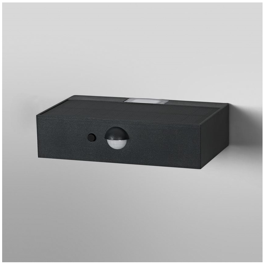 Ledvance - Applique murale solaire avec détecteur de mouvement et de crépuscule ENDURA SOLAR LED/3W/4,2V 1200 mAh IP65