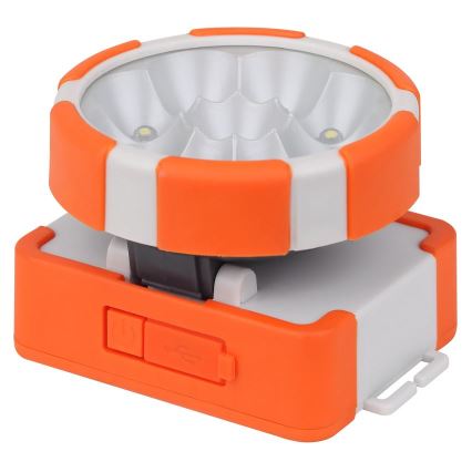 Ledvance - Aufladbare LED-Stirnlampe FLASHLIGHT LED/1,5W/5V 1200 mAh