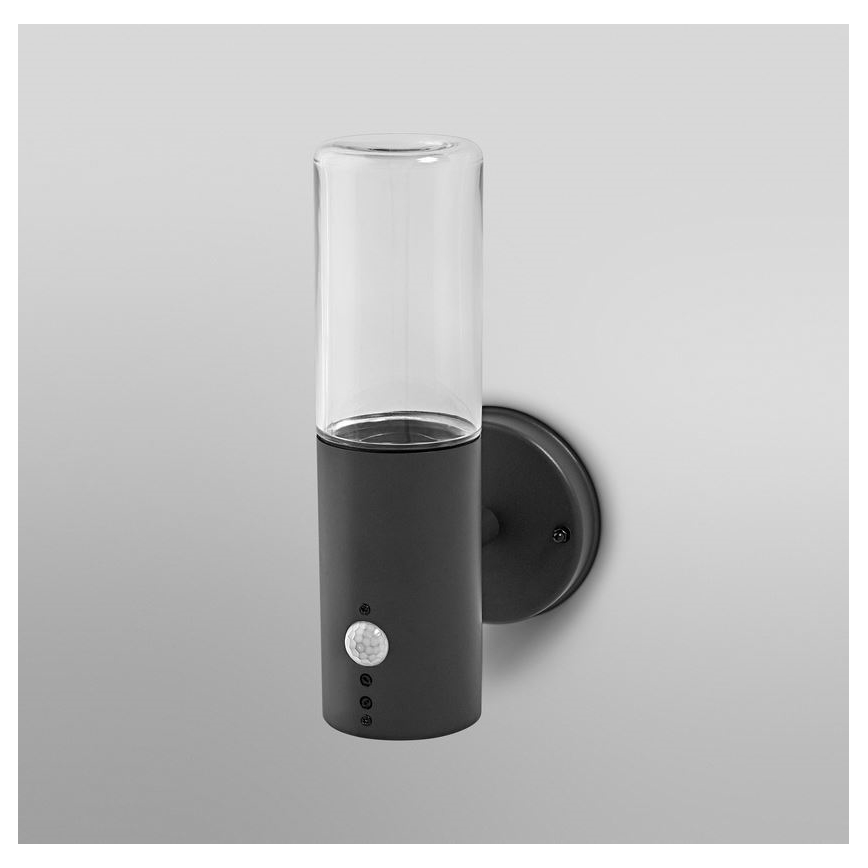 Ledvance - Außenwandleuchte mit Sensor FIGO CYLINDER 1xE27/20W/230V