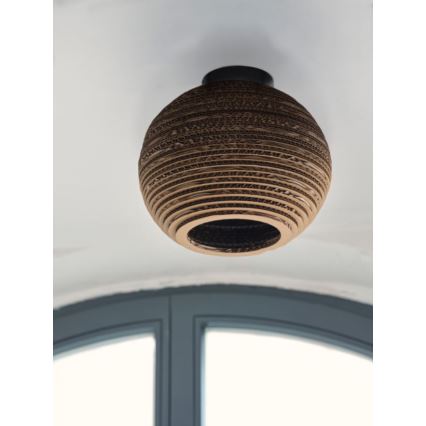 Ledvance - Deckenleuchte DECOR CARDBOARD 1xE27/15W/230V d 26 cm