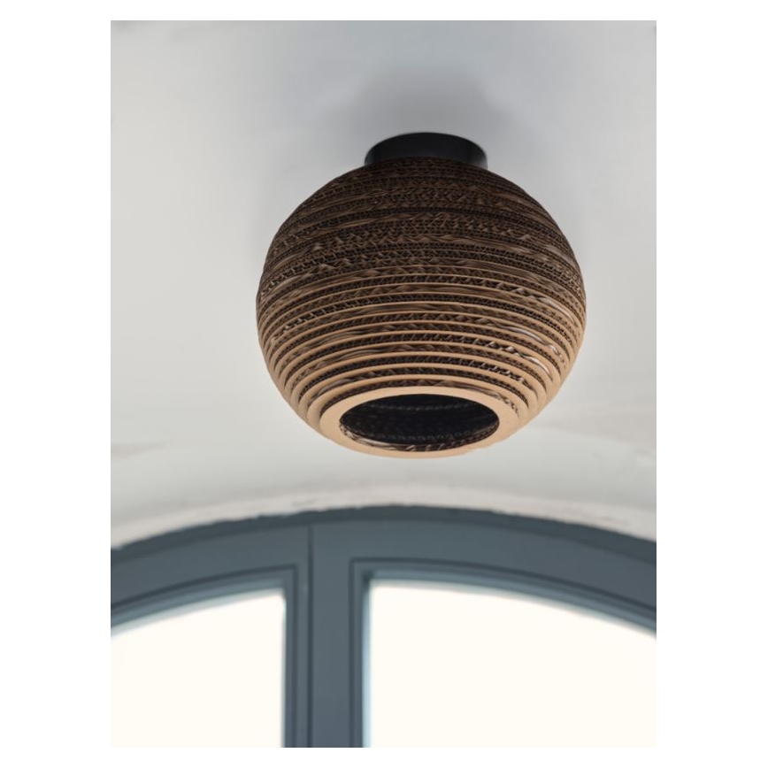 Ledvance - Deckenleuchte DECOR CARDBOARD 1xE27/15W/230V d 26 cm