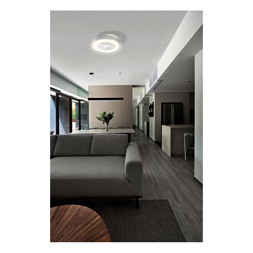 Ledvance - Dimmbare LED-Deckenleuchte mit Ventilator SMART+ LED/35W/230V Wi-Fi 3000-6500K + Fernbedienung