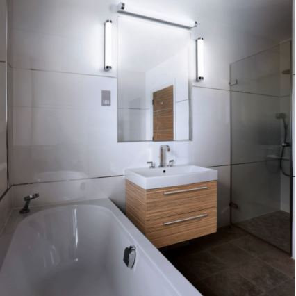 Ledvance - Dimmbare LED-Spiegelbeleuchtung mit Touch-Funktion ORBIS TUBE LED/9W/230V 40 cm 3000/4000K IP44