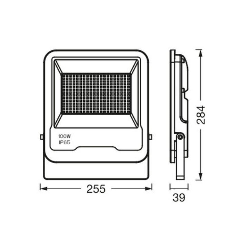 Ledvance - Dimmbarer LED-RGBW-Strahler für den Außenbereich SMART+ FLOODLIGHT LED/100W/230V IP65 Wi-Fi