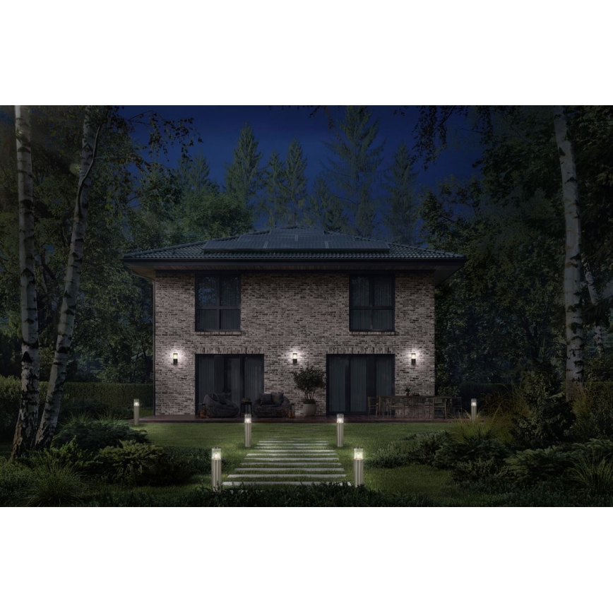 Ledvance - Außenwandleuchte mit Sensor EBRO 1xE27/20W/230V IP44