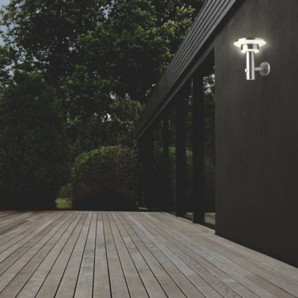 Ledvance - Éclairage solaire avec détecteur de mouvement et de crépuscule CIRCLE LED/6W/3,2V 2200 mAh IP44