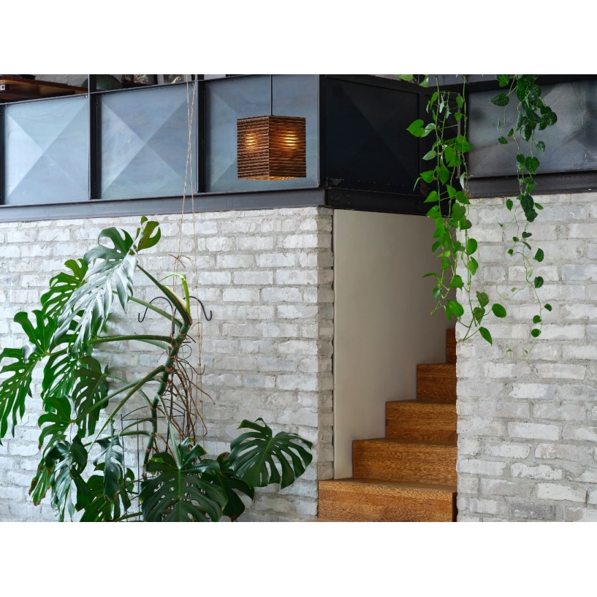 Ledvance - Hängeleuchte DECOR CARDBOARD 1xE27/15W/230V 25x25 cm