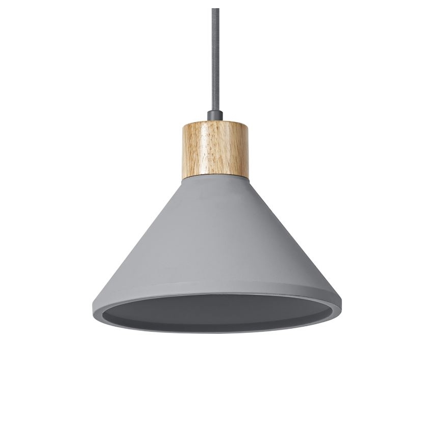 Ledvance - Hängeleuchte DECOR CONCRETE 1xE27/15W/230V d 22 cm Beton grau